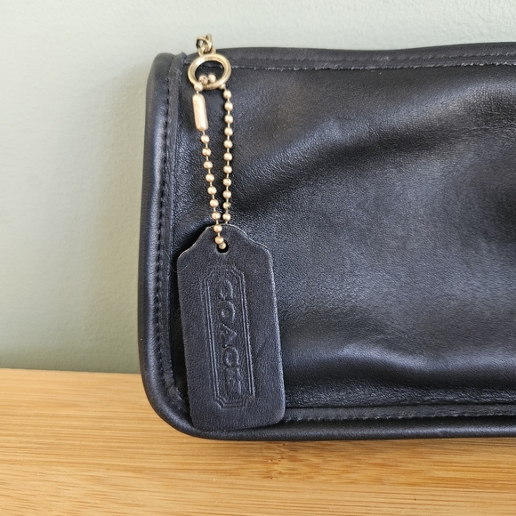 Coach Black Leather Vintage Bag, Small - Picture 2 of 12